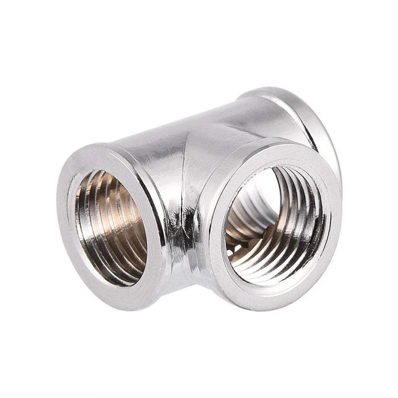 Tangxi PC Water Cooling T Type Fitting,Cooling Tube for Water Cooling Systems,17mm OD G1/4 Inner Thread 3 Way Water Cooling DIY Tube Connector - Image 4